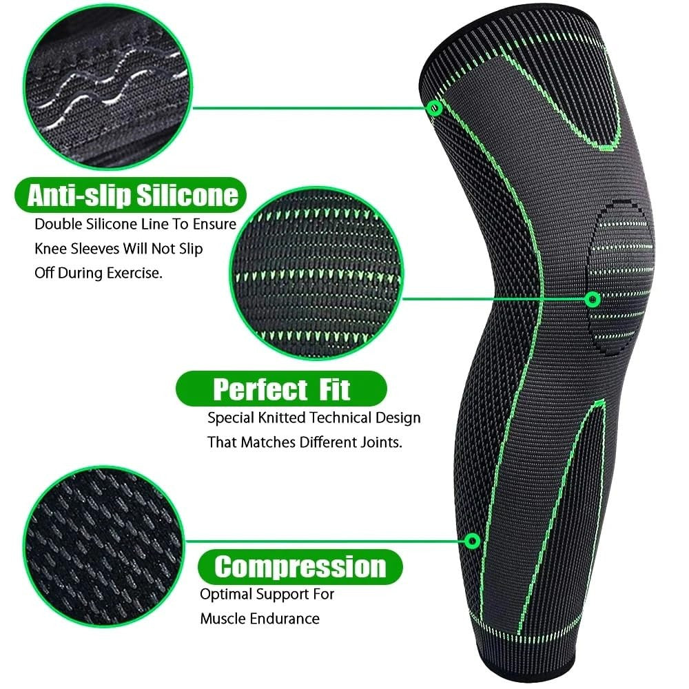 Long Compression Knee Support